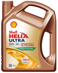 SHELL HELIX ULTRA PROFESSIONAL AV-L 0W-30 5L